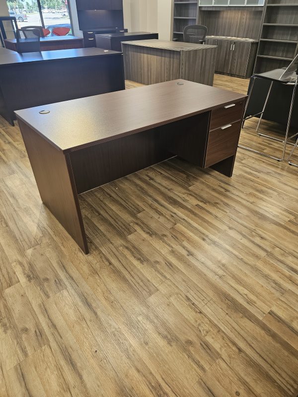 30 X 60 Mahogany Desk $349