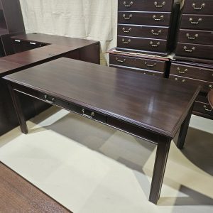 All Wood Mahogany Finish Writing Table $549.00