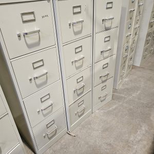 Hon 4 Drawer Letter Size File Cabinet Lock/Key $99.00