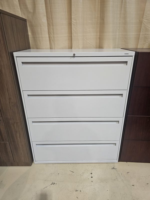 Hon 4 Drawer Lateral File Cabinet Lock/Key $249.00